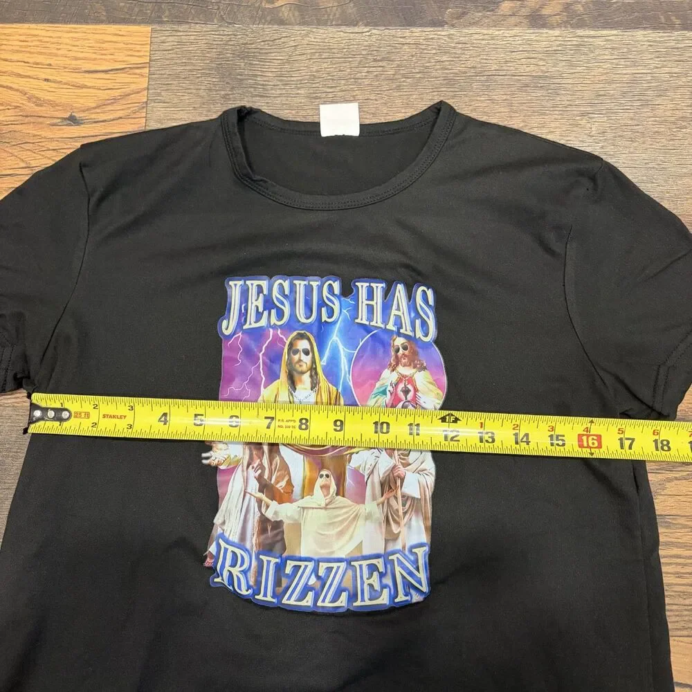 "Jesus Has Rizzen" Graphic Tee - Picture 6 of 6